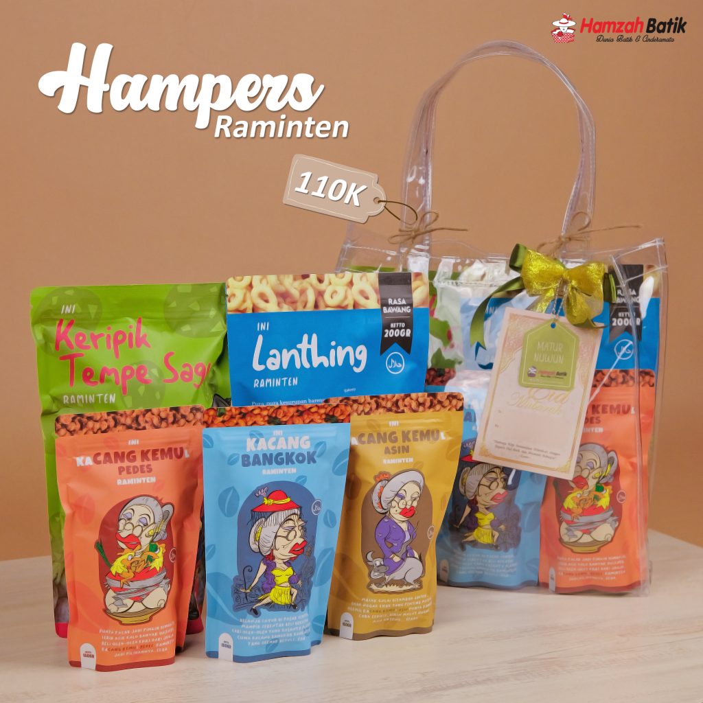 parcel lebaran raminten keripik dan kacang