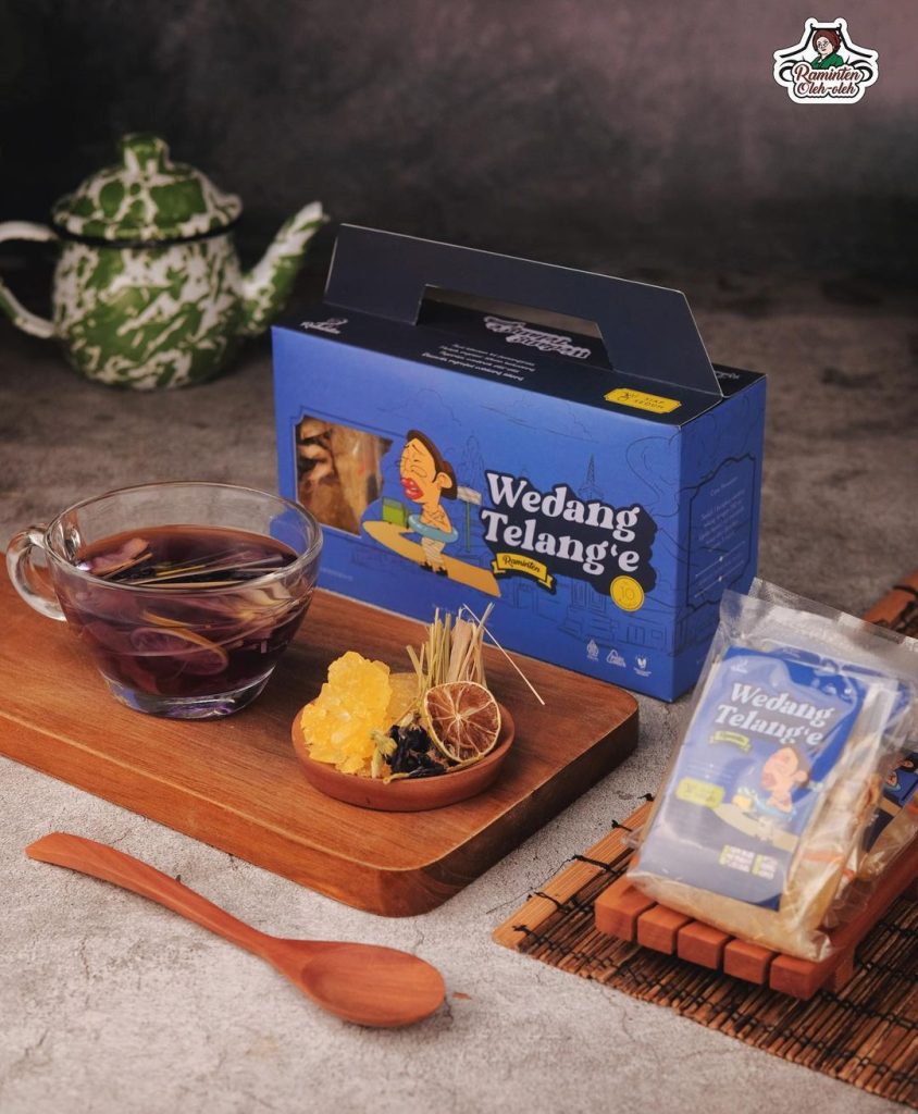 Wedang Telang Raminten, Oleh-Oleh Khas Jogja di Pusat Oleh-Oleh Hamzah Batik
