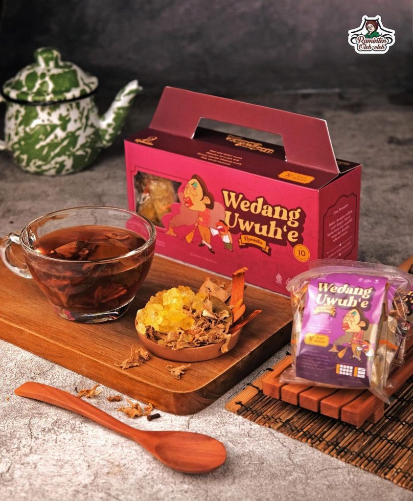 produk wedang uwuh raminten hamzah batik