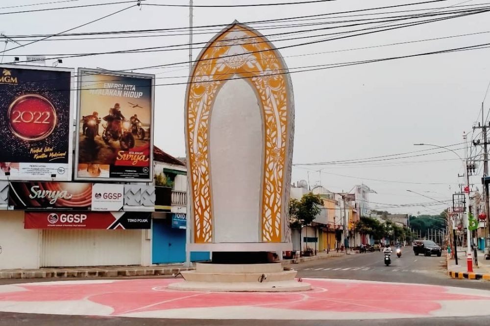 Larangan Batik Parang di Desa Ngluyu Nganjuk
