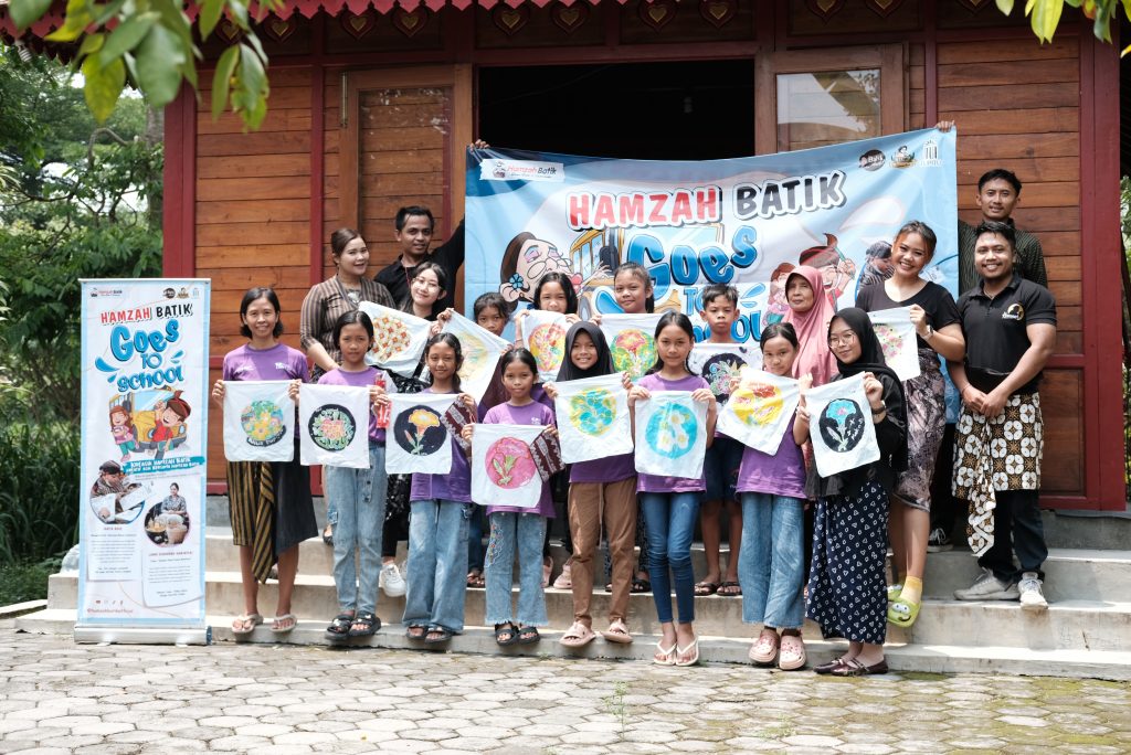 Keseruan Batik Asik Goes to School di Little Care Jogja