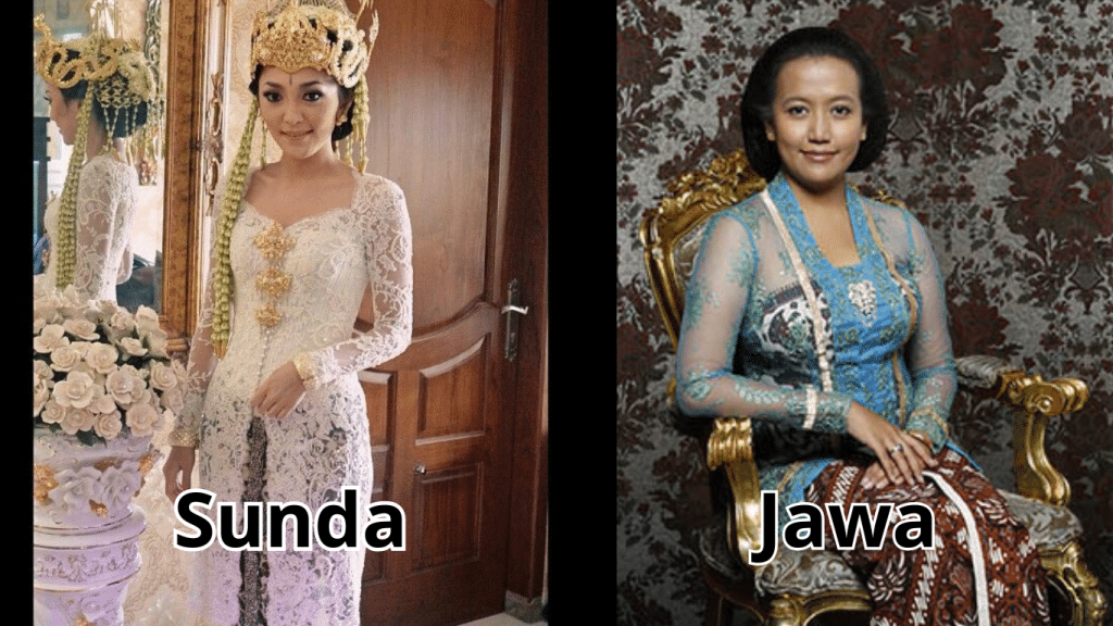 perbedaan kebaya sunda dan jawa modern