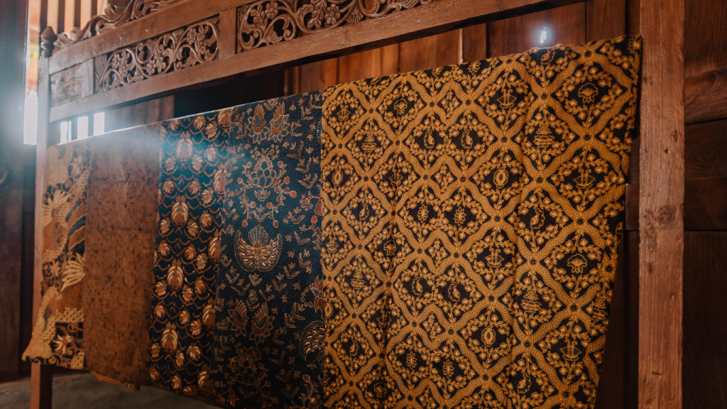 motif batik yang dipamerkan