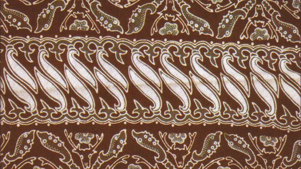 motif batik kujang kijang