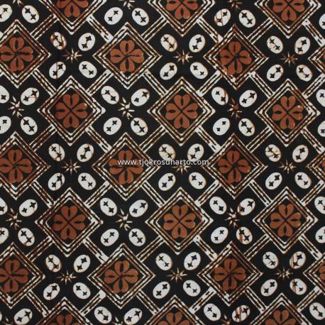 kain batik cap motif ceplok