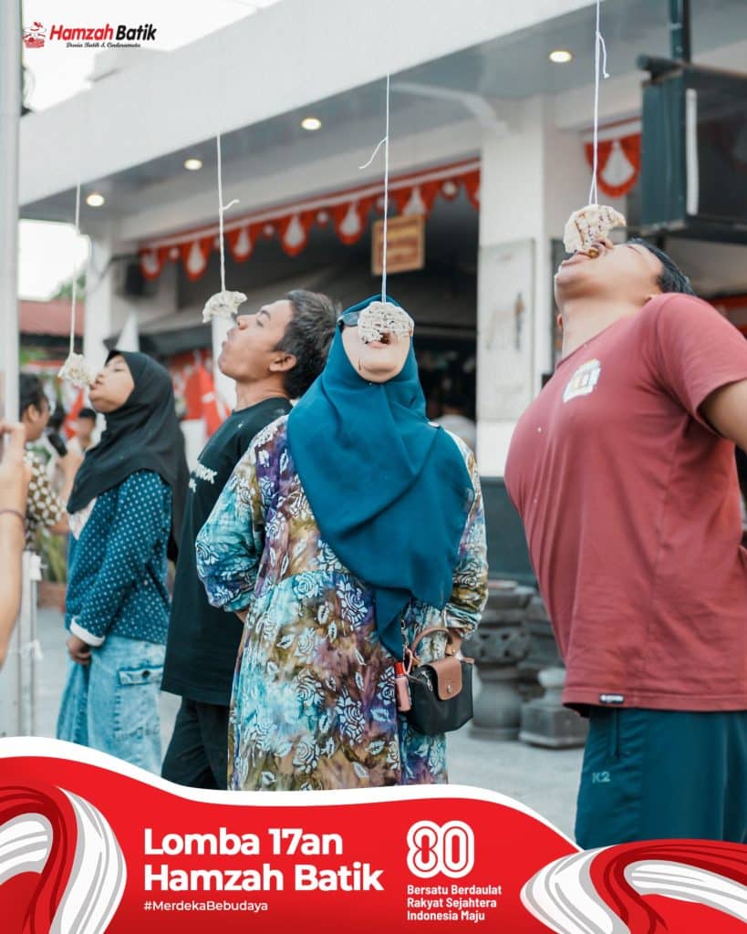 Hamzah Batik Malioboro Gelar Lomba 17-an Gratis untuk Pelanggan dan Pengunjung Malioboro