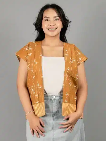 Outer Batik Yuriko Kuning